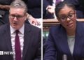 Badenoch presses Starmer on Mandelson appointment at PMQs – stay updates