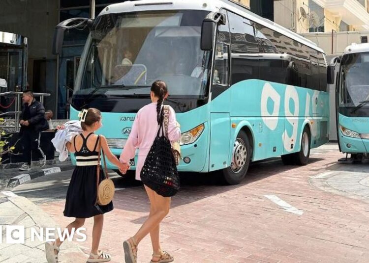 US nationals urged to go away Center East as battle spreads – BBC