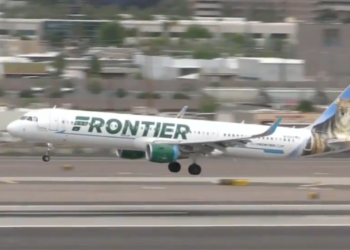 Frontier Airways flight moved to remoted runway after Atlanta bomb menace