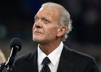 Jim Irsay’s memorabilia assortment shatters estimate at public sale