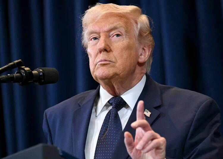 Trump blasts media as ‘corrupt’ and ‘faux’ over Iran warfare protection