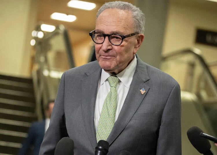 Schumer, Democrats maintain agency on DHS funding regardless of Noem’s abrupt ouster