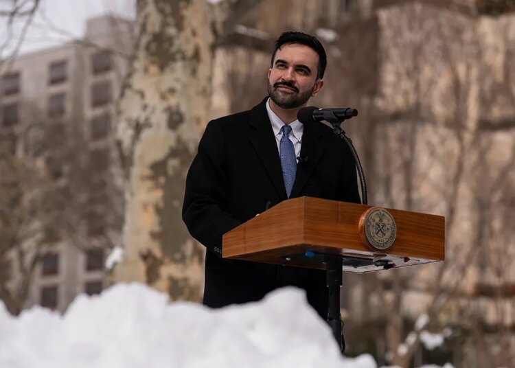 NYPD officer working safety for mayor suspended after taking pictures man whereas off responsibility: cops