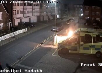 Jewish volunteer ambulances set on hearth exterior London synagogue in anti-Semitic assault