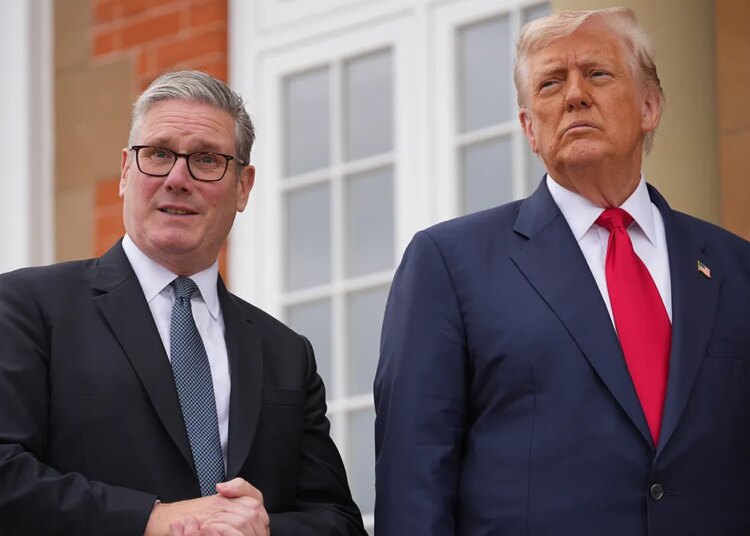 Trump slams British PM over attainable plane provider deployment to Center East