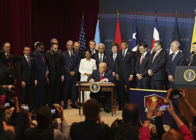 Trump urges Latin American leaders to make use of army motion towards cartels