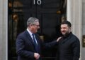 Zelenskyy in London for Russia-Ukraine talks with Starmer and Rutte