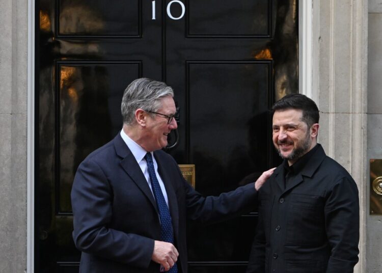 Zelenskyy in London for Russia-Ukraine talks with Starmer and Rutte