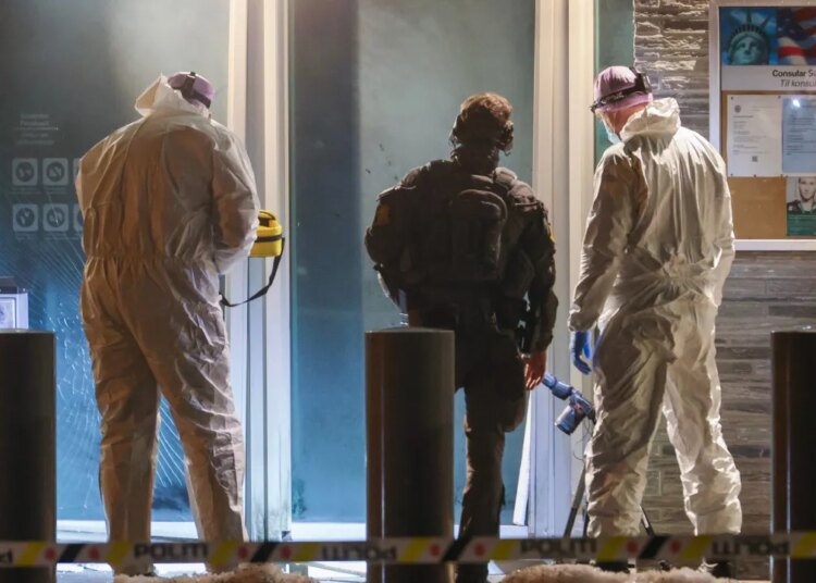 U.S. embassy in Oslo attacked with explosion, no accidents reported