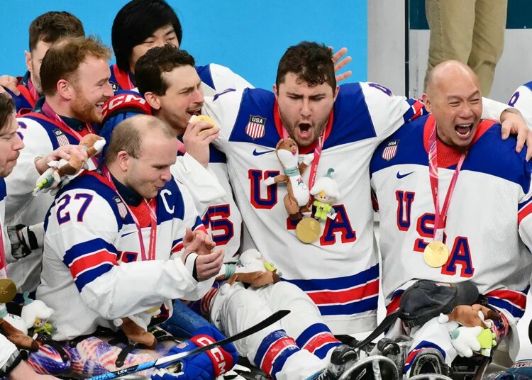 US makes historical past with fifth straight Paralympic sled hockey title