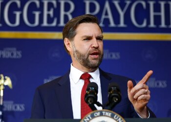 JD Vance touts economic system positive factors, addresses Iran army operation in NC