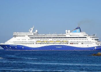 First cruise ship transits the Strait of Hormuz since Iran warfare started
