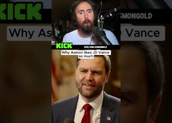 Why Asmon likes JD Vance a lot