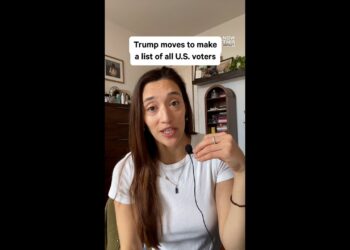 Trump Orders Nationwide Voter Record Push