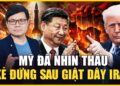 TRUMP CẮT BỎ KHỐI U TRUNG ĐÔNG, HEGSETH VẠCH MẶT BẮC KINH, LỘ DIỆN KẺ ĐỨNG SAU KÍCH ĐỘNG IRAN