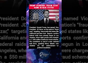 Trump Names JD Vance “Fraud Czar,” Raids Start