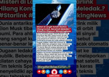 Misteri di Langit! Satelit Starlink Hilang Kontak, Benarkah Meledak.? #Starlink #SpaceX #elonmusk