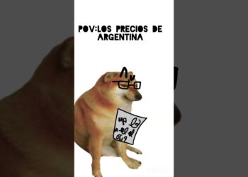 bajen los precios #animation #memes #humor #chemms #doge #humorous #shortvideo #dogmemes #argentina