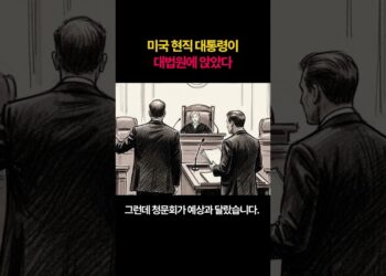 트럼프가 대법원에 앉았다, 미국 역사상 처음으로