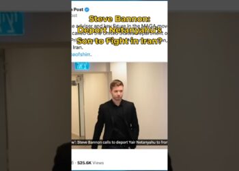 Steve Bannon: Deport Netanyahu's Son to Struggle in Iran?!