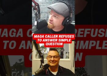 MAGA caller OWNED after being requested one SIMPLE query #maga #donaldtrump #trump