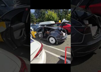 Tesla, can we match a door in our Mannequin 3?? #teslamodel3 #tesla #carsofyoutube