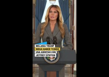 MELANIA TRUMP niega haber tenido una amistad con JEFFREY EPSTEIN | SHORTS