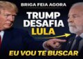 TRUMP VAI PRA CIMA DE LULA – OS ESTADOS UNIDOS ESTÁ COM FLAVIO BOLSONARO