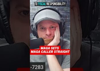 MAGA Caller SET STRAIGHT in Kamala Harris / Trump Debate! #maga #donaldtrump #trump