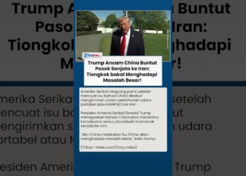 Trump Panik China Diduga Kirim Senjata ke Iran, Ngamuk Beri Ancaman: Tiongkok Hadapi Masalah Besar!