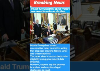 Trump Election Order Raises Questions #donaldtrump