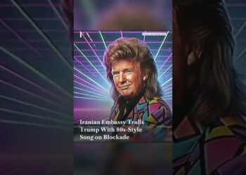 Iranian Embassy Trolls Trump With 80s-Type Tune on Blockade | N18G