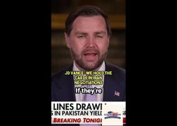 JD Vance breaks down the present U.S. leverage in Iranian negotiations.