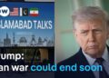Regardless of mutual threats US President Donald Trump says the warfare with Iran may finish quickly | DW Regardless of mutual threats US President Donald Trump says the warfare with Iran may finish quickly | DW