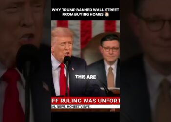 Why Trump BANNED Wall Road From Shopping for Properties 🏠 #trump  #housingmarket #shorts