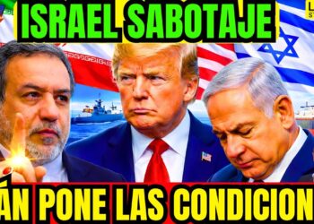 DIRECTO. IRÁN PONEN LAS CONDICIONES. ISRAEL PREPARA SABOTAJE. MILITARES IRANÍES LISTOS. TRUMP