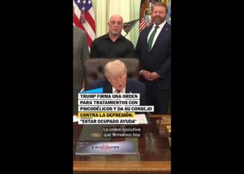 Trump ordena avanzar con tratamientos psicodélicos y contra la depresión aconseja  “estar ocupado”