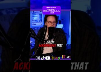 MAGA Chud Discovers UNBEATABLE Debate Strat  #debate #left #liberal #politics