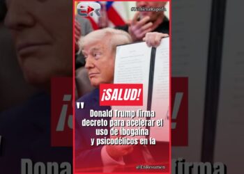 TRUMP APRUEBA DROGAS PSICODÉLICAS PARA CURAR LA DEPRESIÓN #Ultimahora #shorts