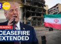#BREAKING: Donald Trump extends ceasefire with Iran | 9 Information Australia