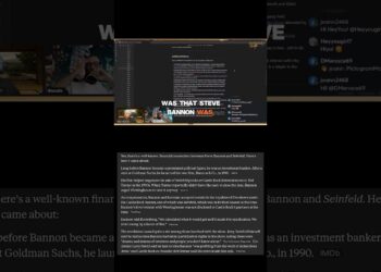 Steve Bannon’s shocking monetary tie to Seinfeld