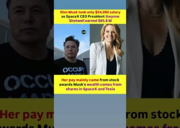 Elon Musk’s “Tiny” Wage vs Gwynne Shotwell’s  Million: Right here’s Why #viral #information #elonmusk