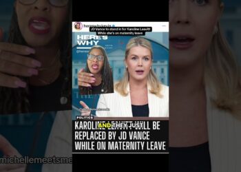 JD Vance will step in for Karoline Leavitt whereas she’s out on maternity go away