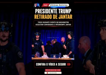 🚨 URGENTE! Tiros interrompem evento e causam tensão com Trump #shorts #noticias #trump