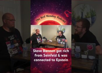 The Pink Monday Podcast Steve Bannon is wealthy from Seinfeld/associates with Epstein #stevebannon #Epstein