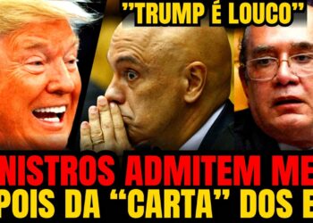 #1 VAZA O DESESPERO NO STF: MINISTROS ENTRAM EM PÂNICO APÓS TRUMP ENVIAR “ULTIMATO” AO BRASIL!