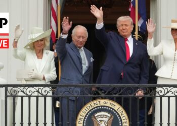 LIVE: Trump welcomes King Charles III to the White Home for occasions