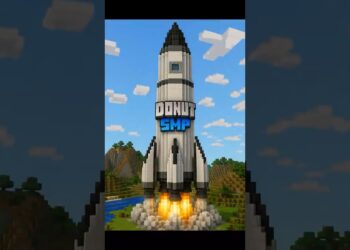 ELON MUSK MAKES A ROCKET IN MINECRAFT