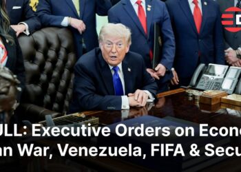 TRUMP FULL SIGNING EVENT: Govt Orders on Retirement, Iran Warfare, FIFA, Venezuela & Safety |AC1E