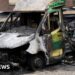 Three charged over Jewish charity ambulance fires – BBC